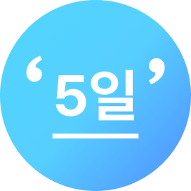 5일